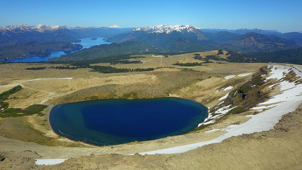 Batea Mahuida Crater