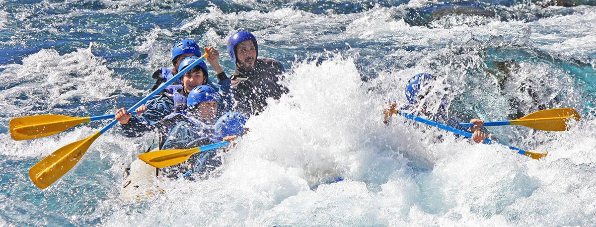 Rafting in Chimehuin River