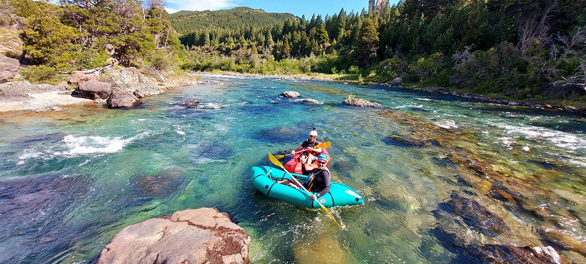 Packrafting en San Martin de los Andes